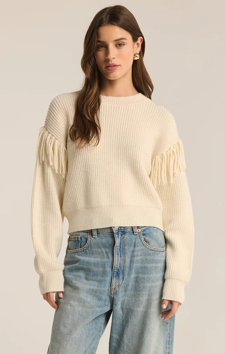 On the Fringe Sweater