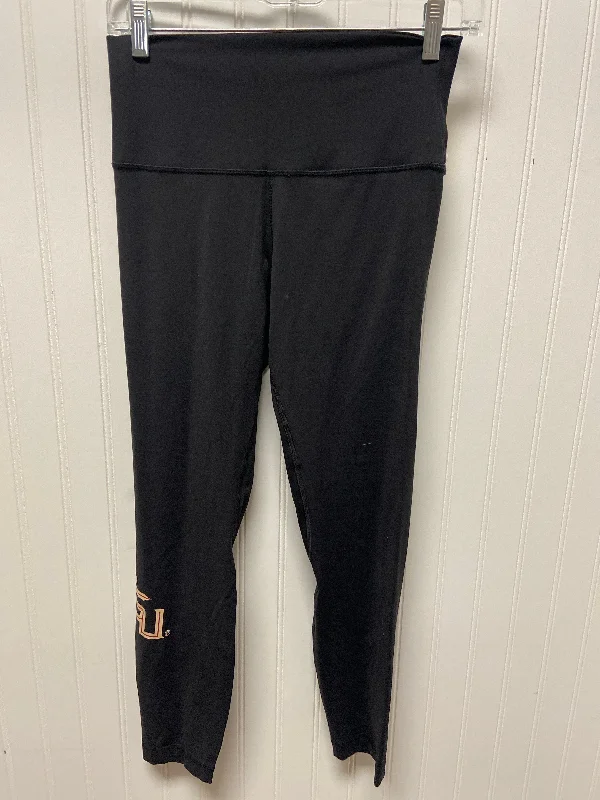 Athletic Leggings By Lululemon In Black, Size: M