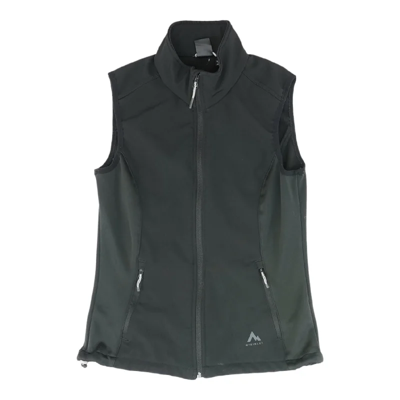 Black Solid Active Vest