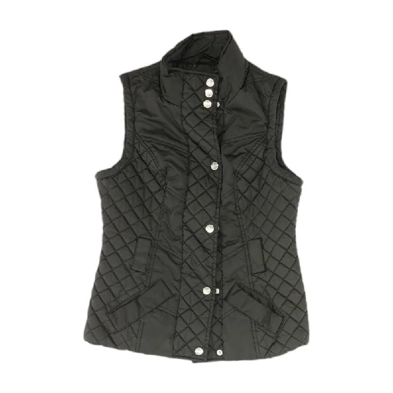 Black Solid Vest